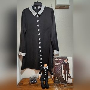 WEDNESDAY ADDAMS CUSTOM SIZE L